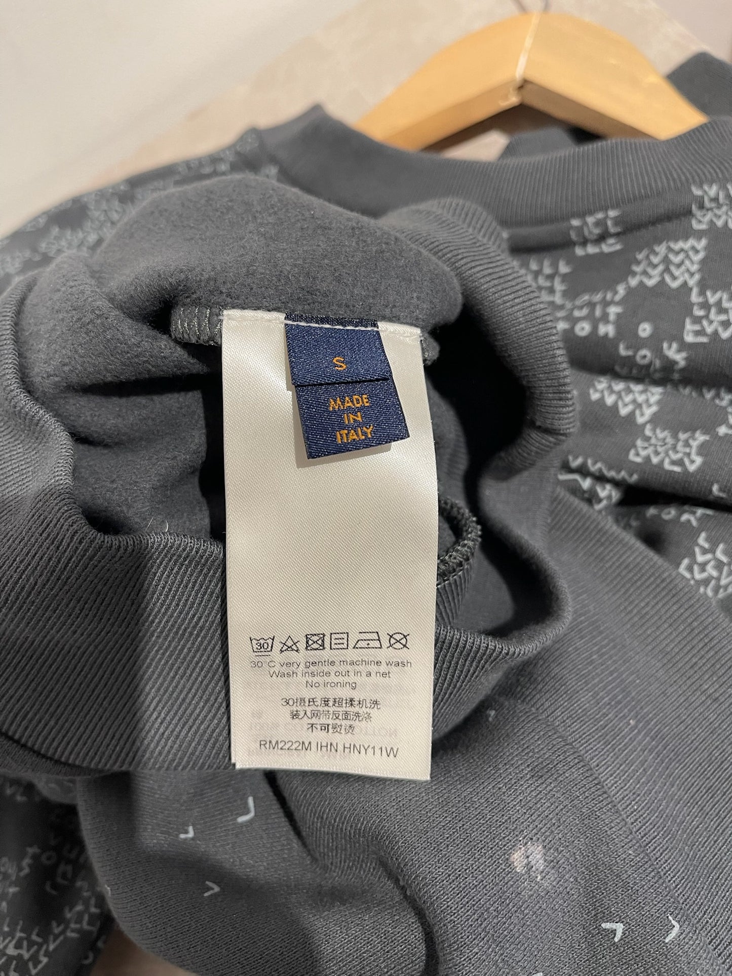 Sweat Louis Vuitton gris T.S