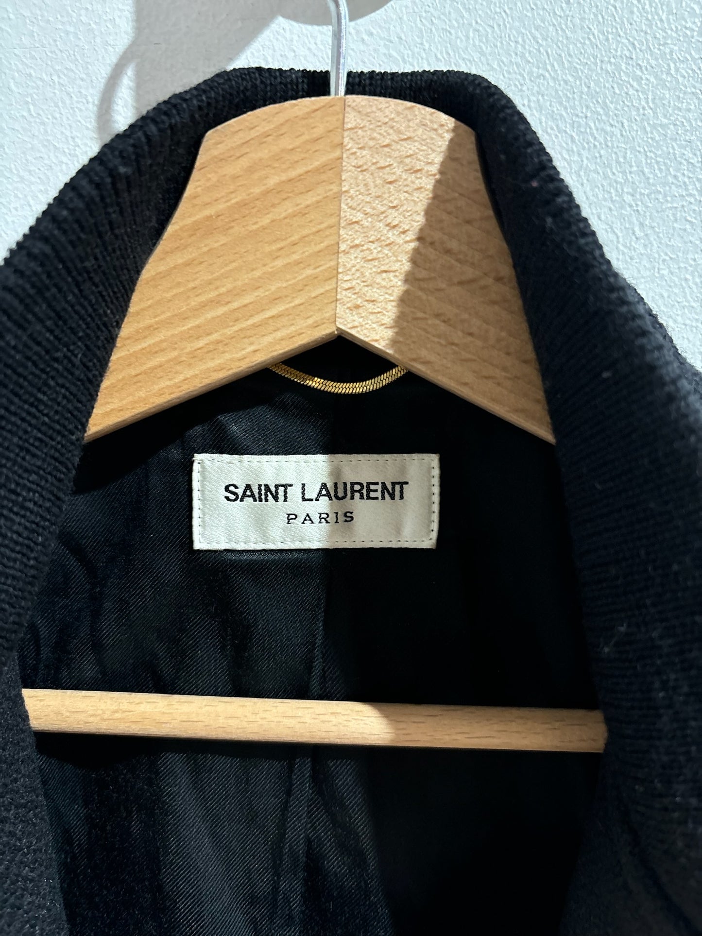 Veste Saint Laurent teddy noir T.36