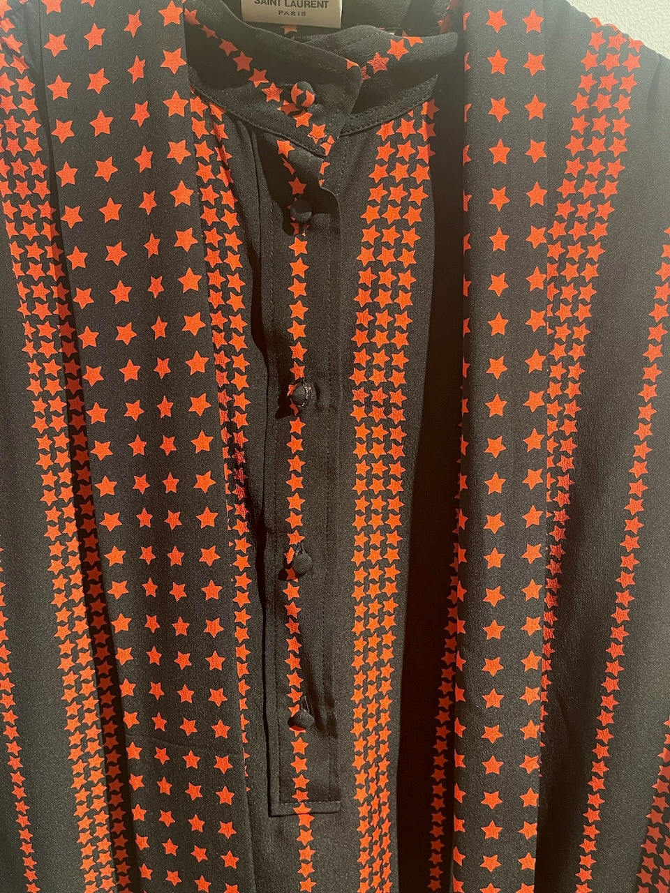 Chemise Saint Laurent noire T.40