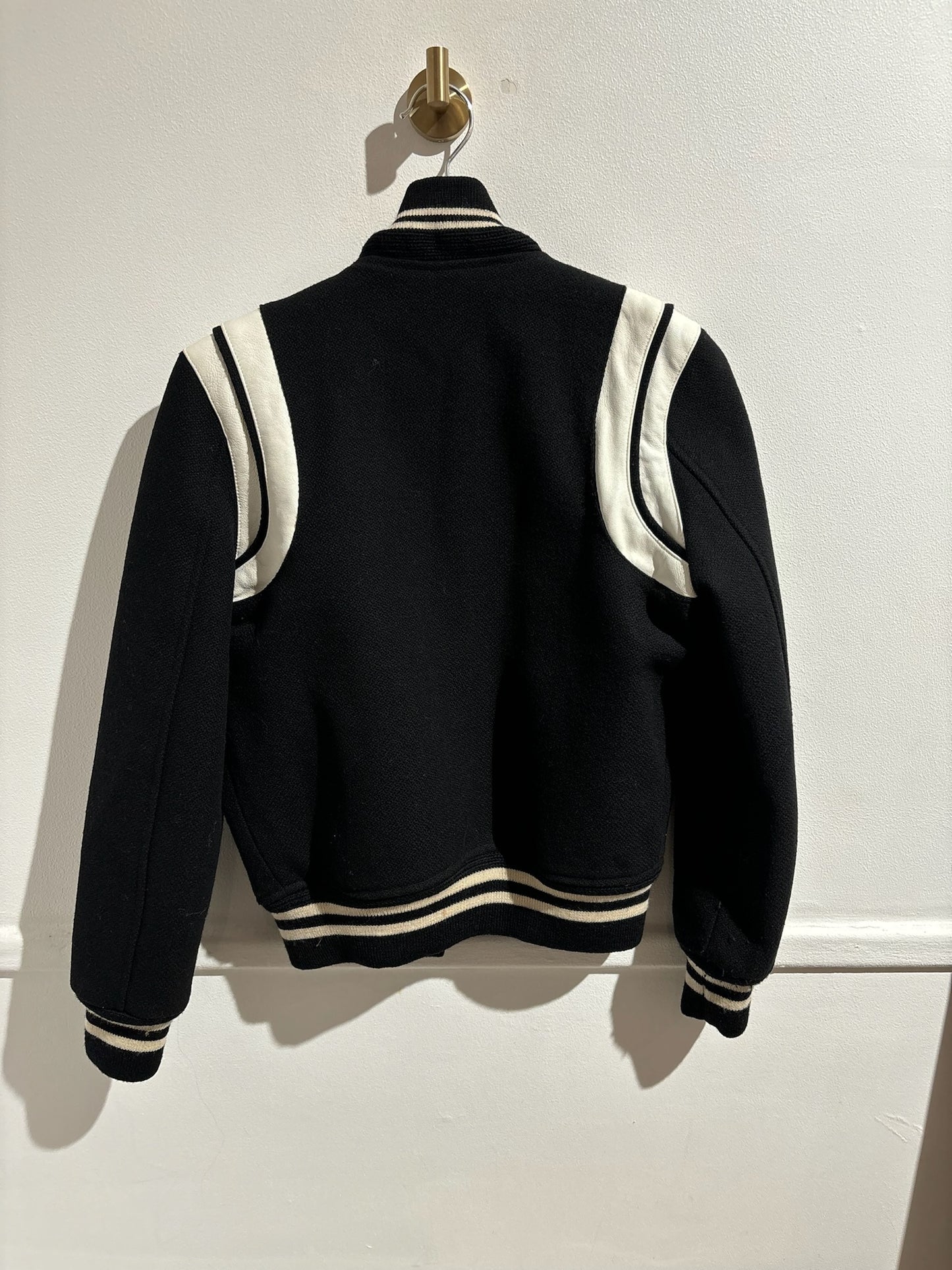 Veste Saint Laurent teddy noir T.36