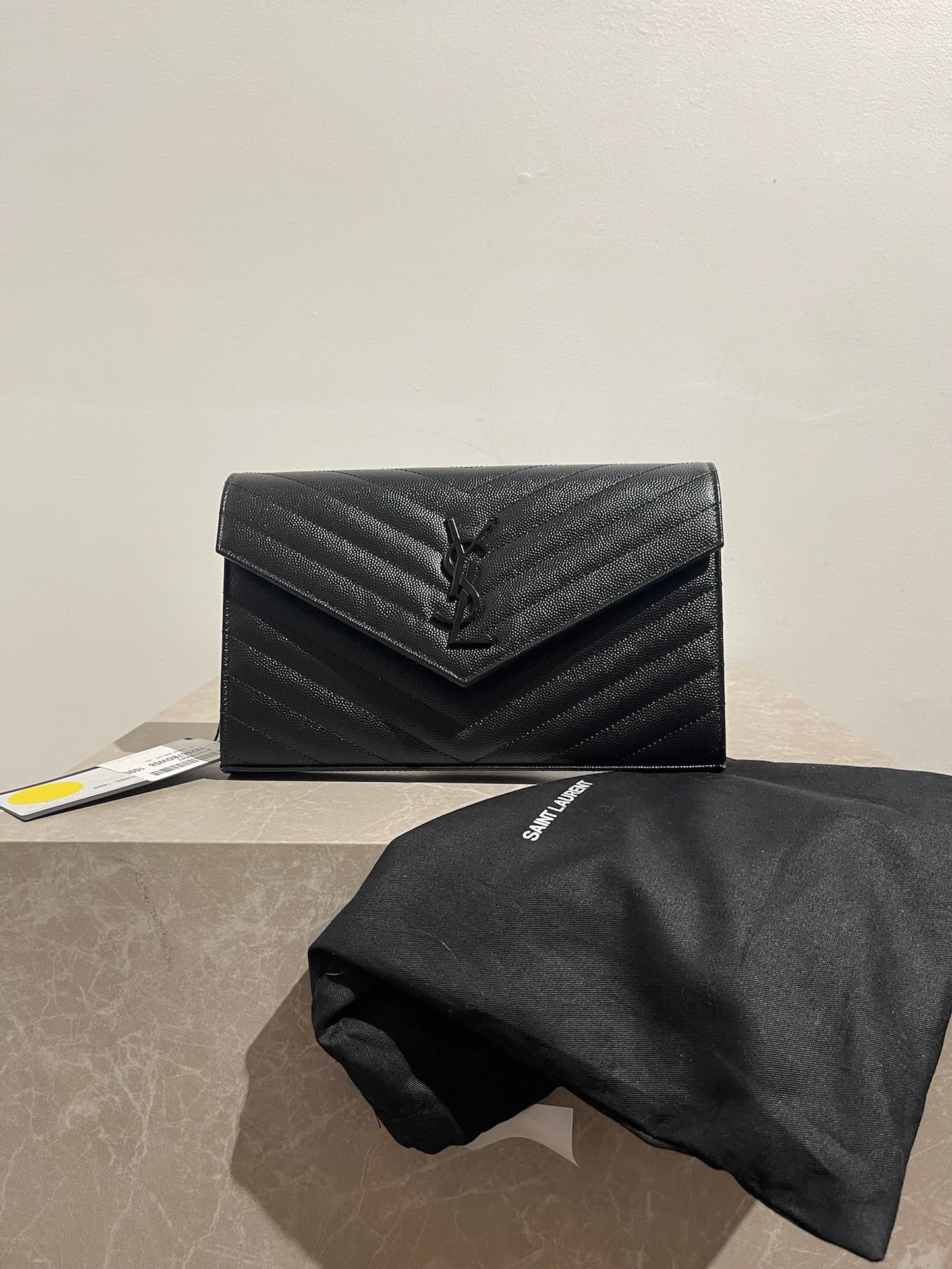 Sac Saint Laurent Cassandre noir
