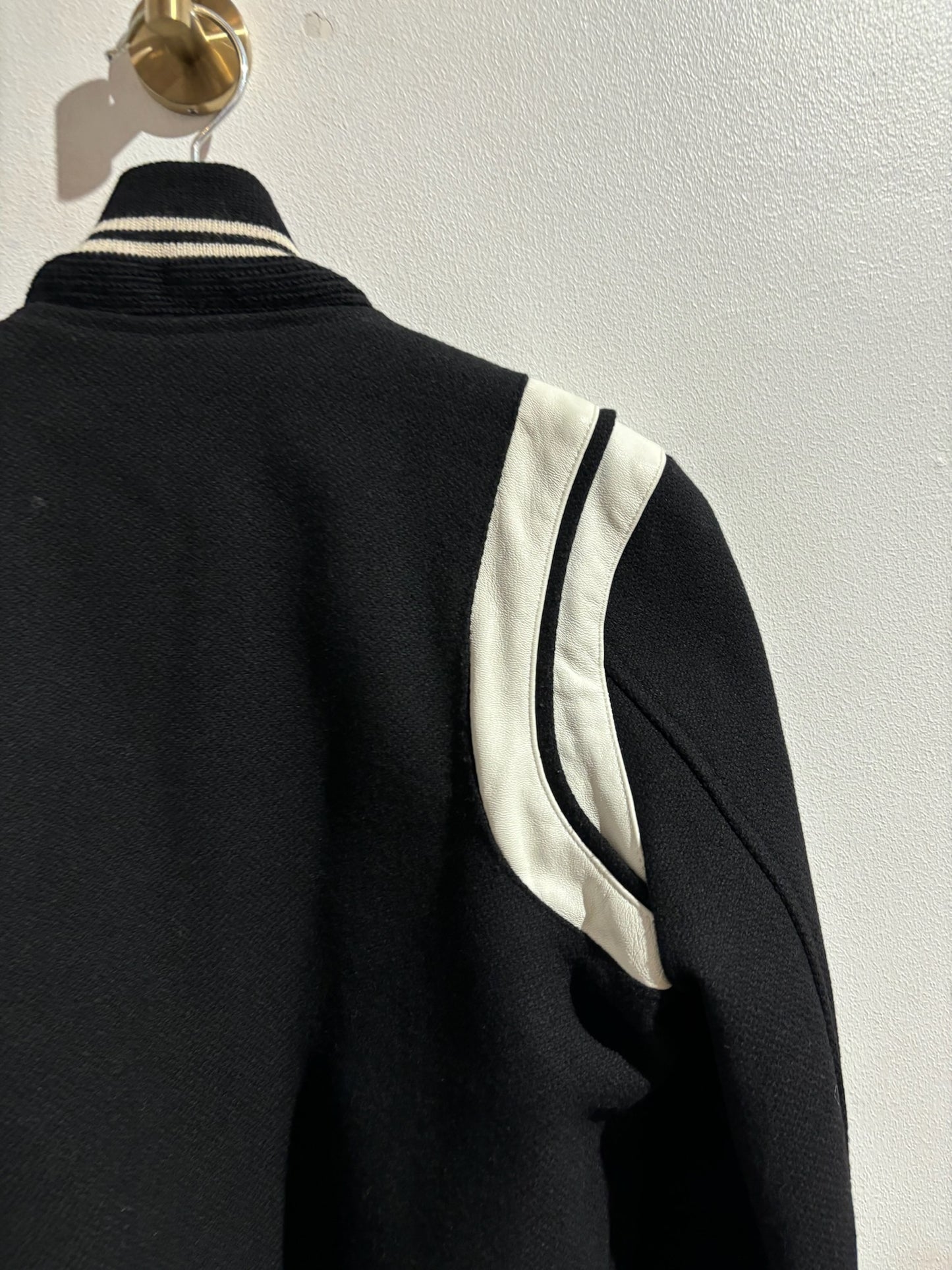 Veste Saint Laurent teddy noir T.36