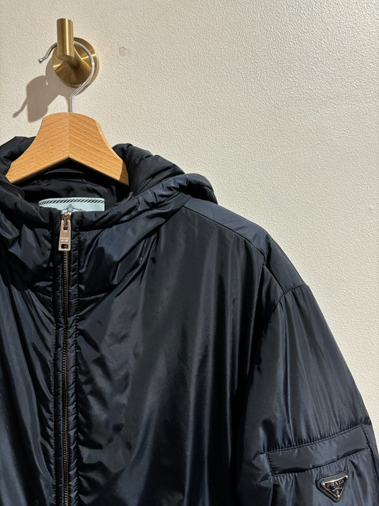 Doudoune Prada bleu marine T.40