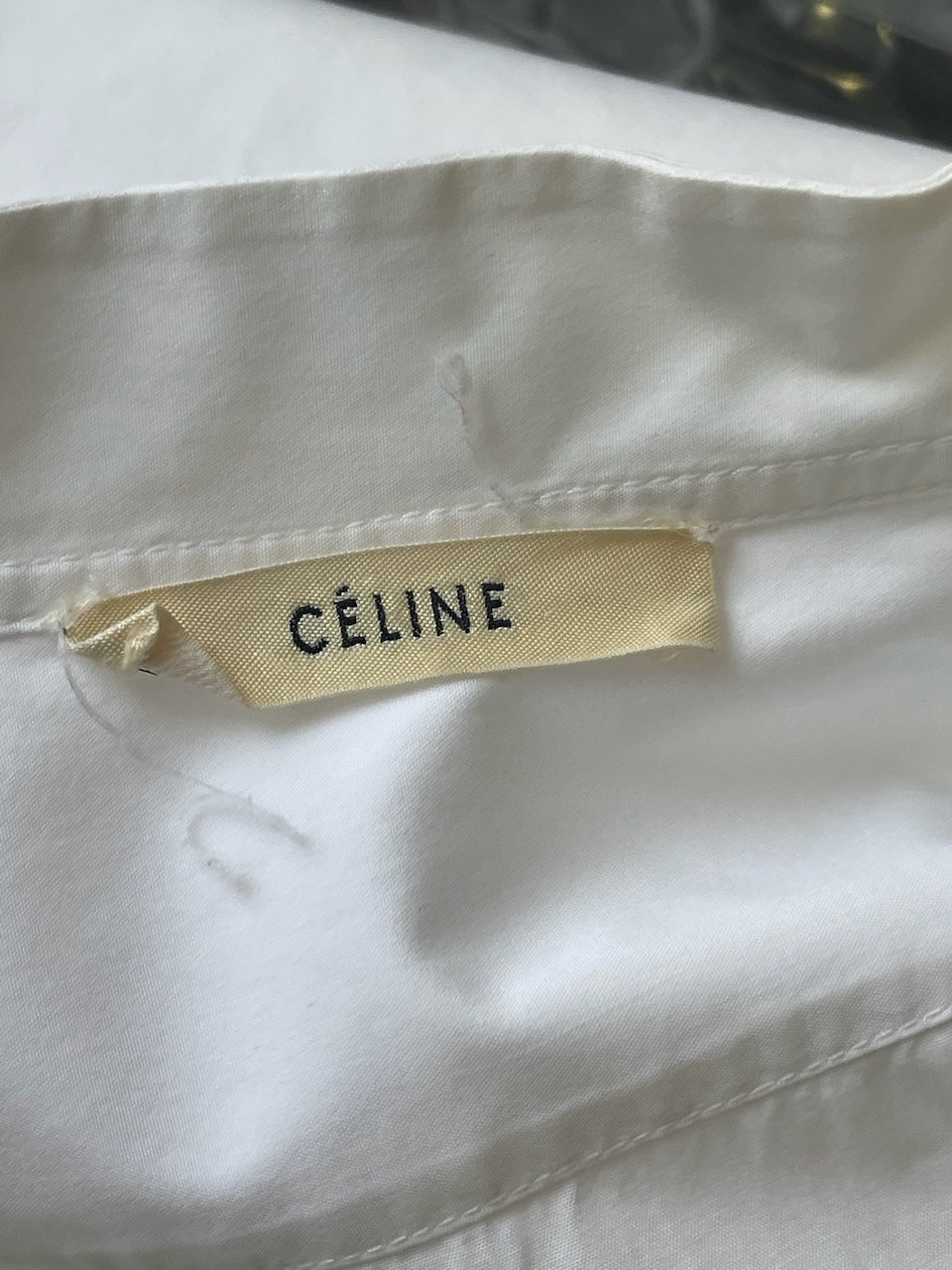 Chemise Celine blanche T.40