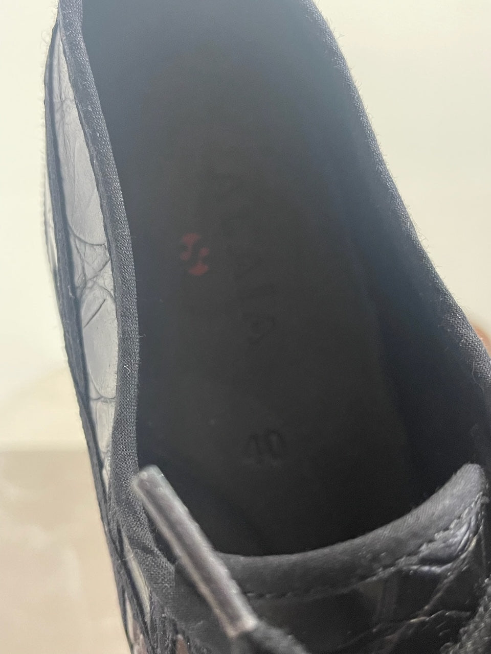 Baskets Alaia x Superga noires T.40