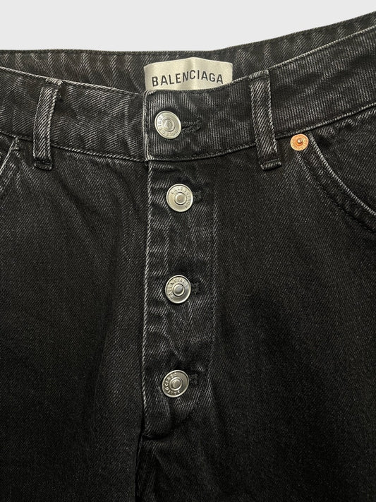 Jeans Balenciaga noir T.42