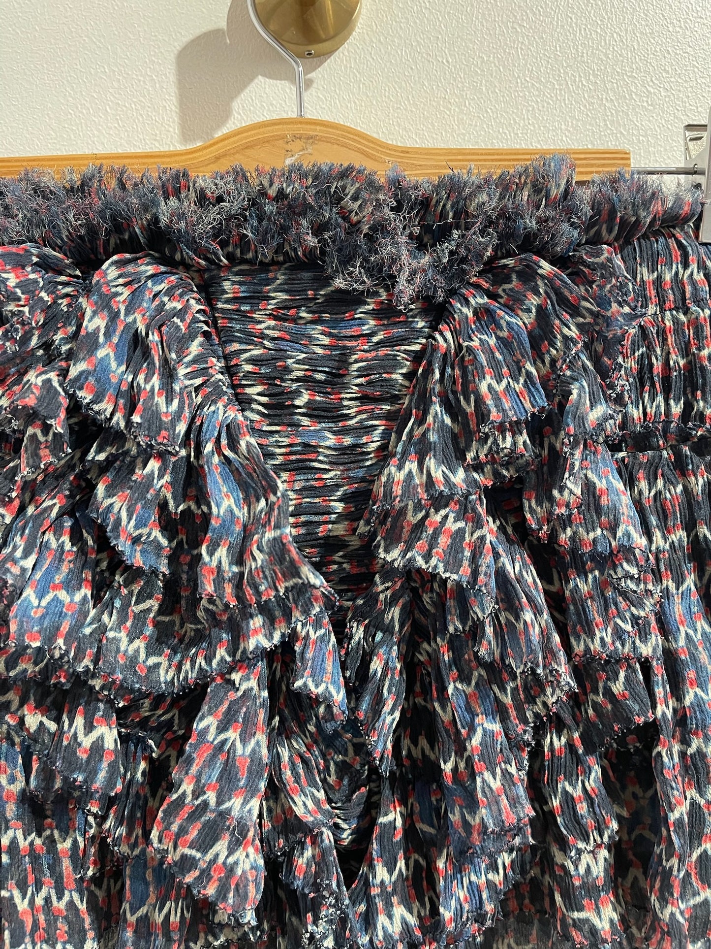 Minijupe Isabel Marant bleue T.34