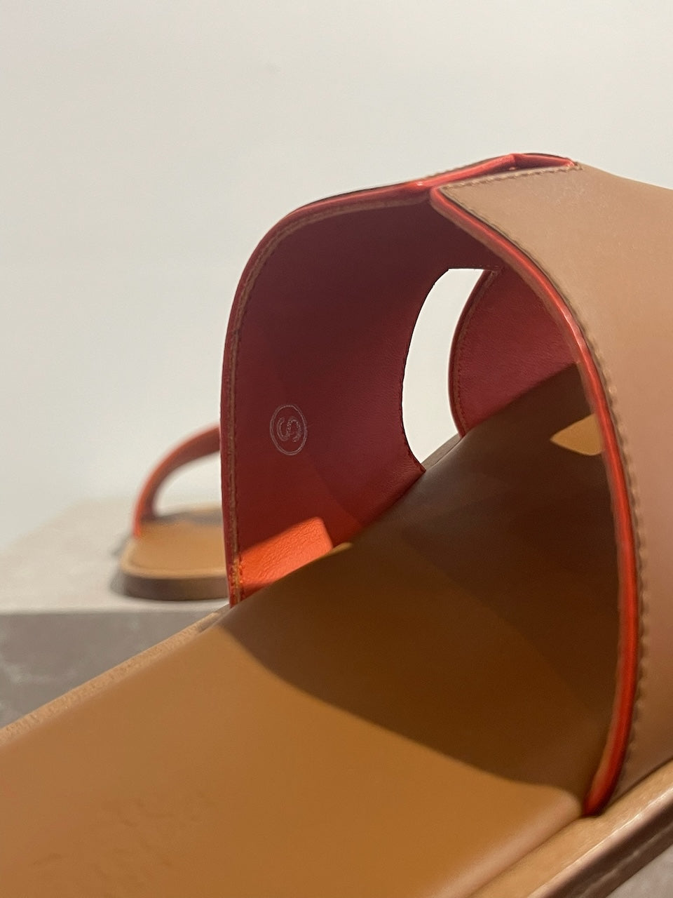 Mules Hermès Izmir camel T.43 NEUVES