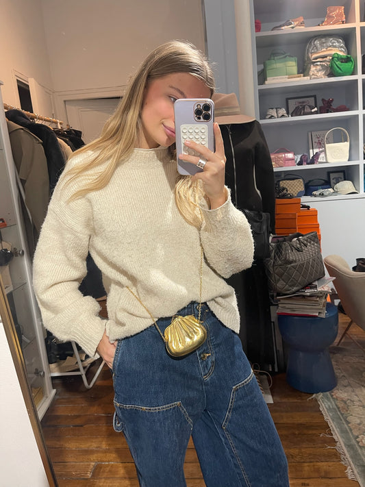 Minaudière Gucci dorée