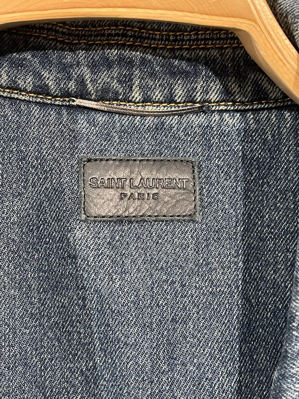 Veste en jeans Saint Laurent T.M