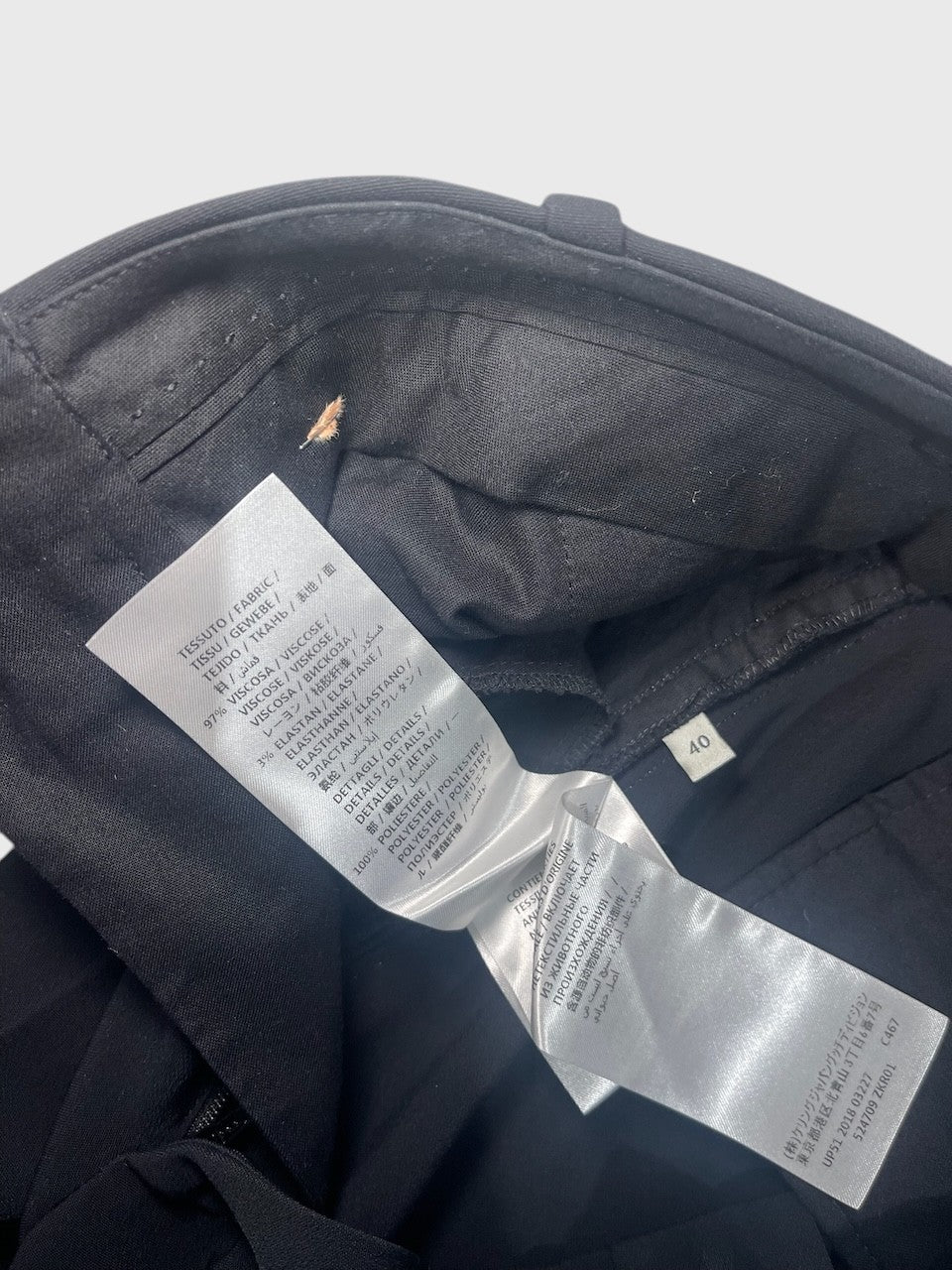 Pantalon Gucci noir T.36