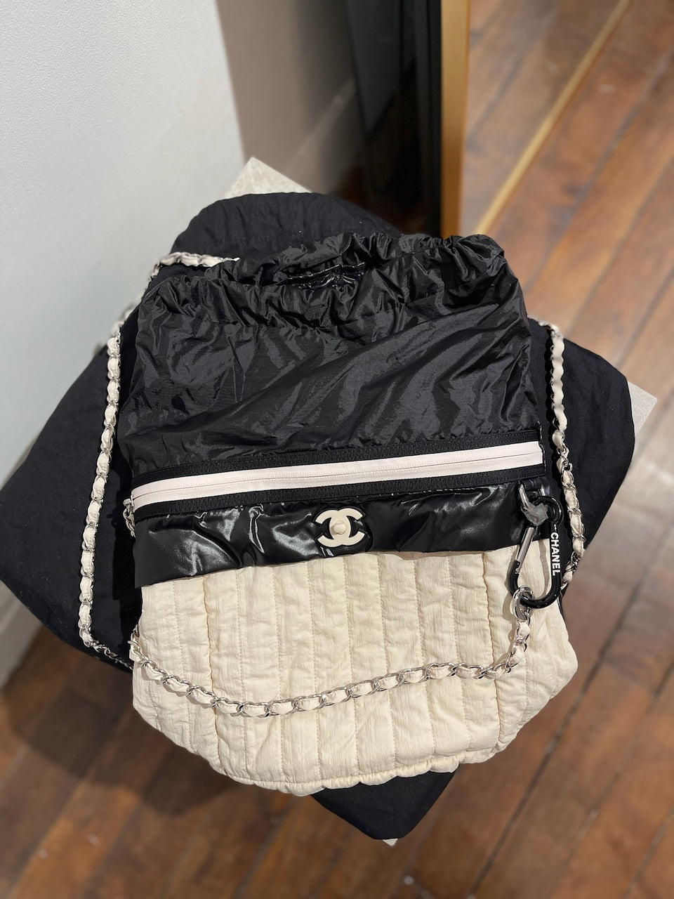 Sac à dos Chanel Coco Neige NEUF
