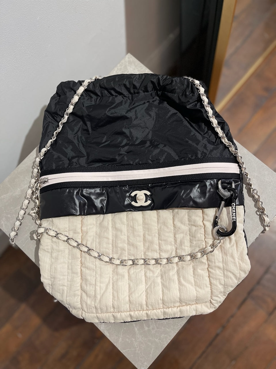 Sac à dos Chanel Coco Neige NEUF