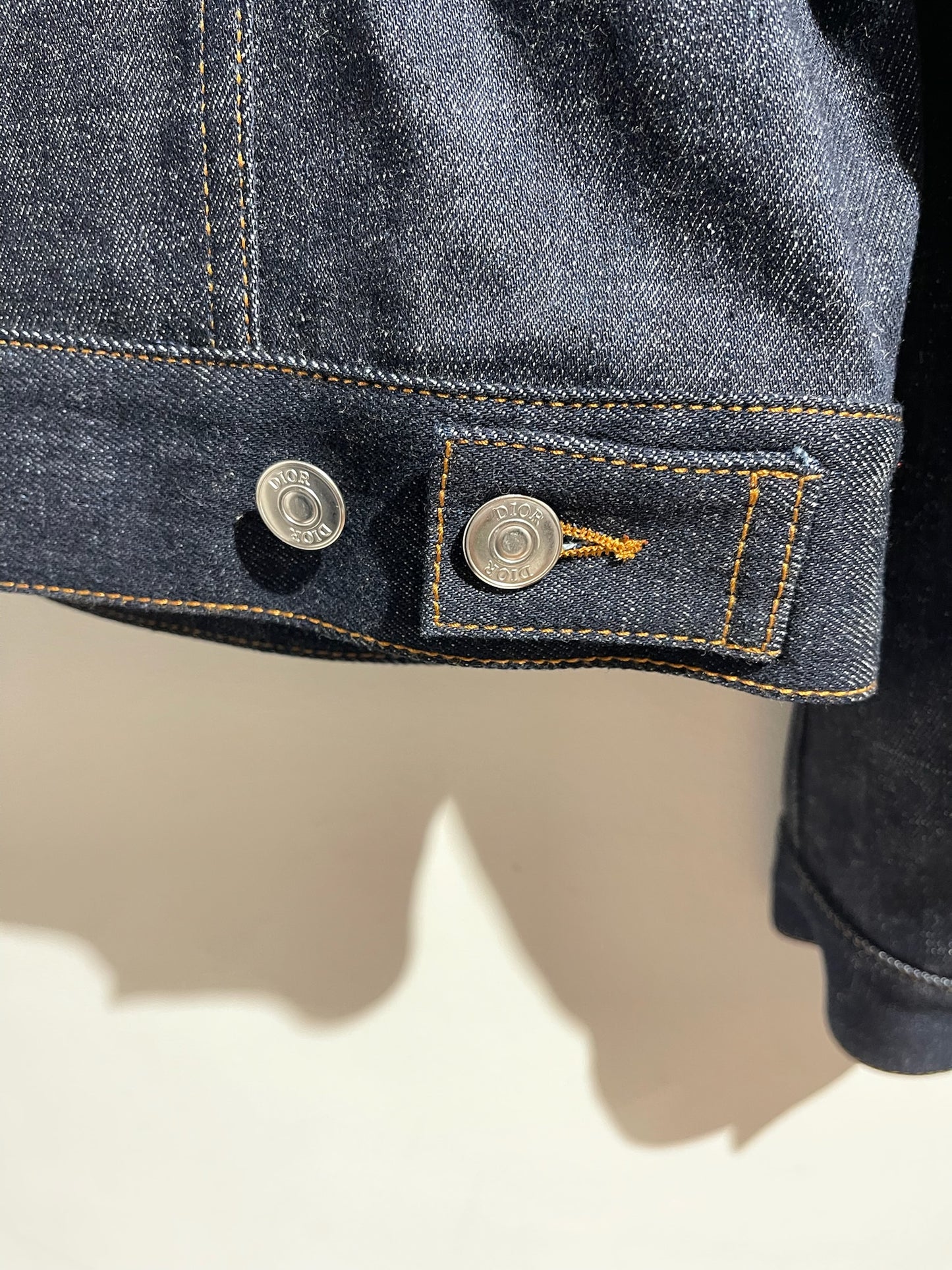 Veste en jeans Dior Oblique T.50