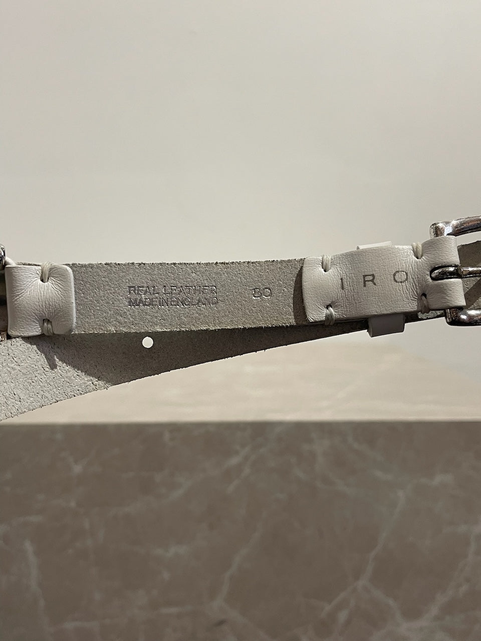 Ceinture Iro blanche T.80