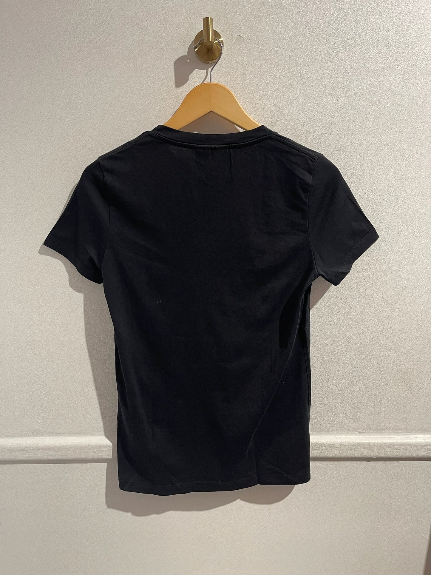 T-shirt Courrèges noir T.XS