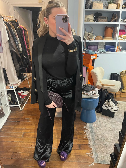 Pantalon Gucci noir T.36