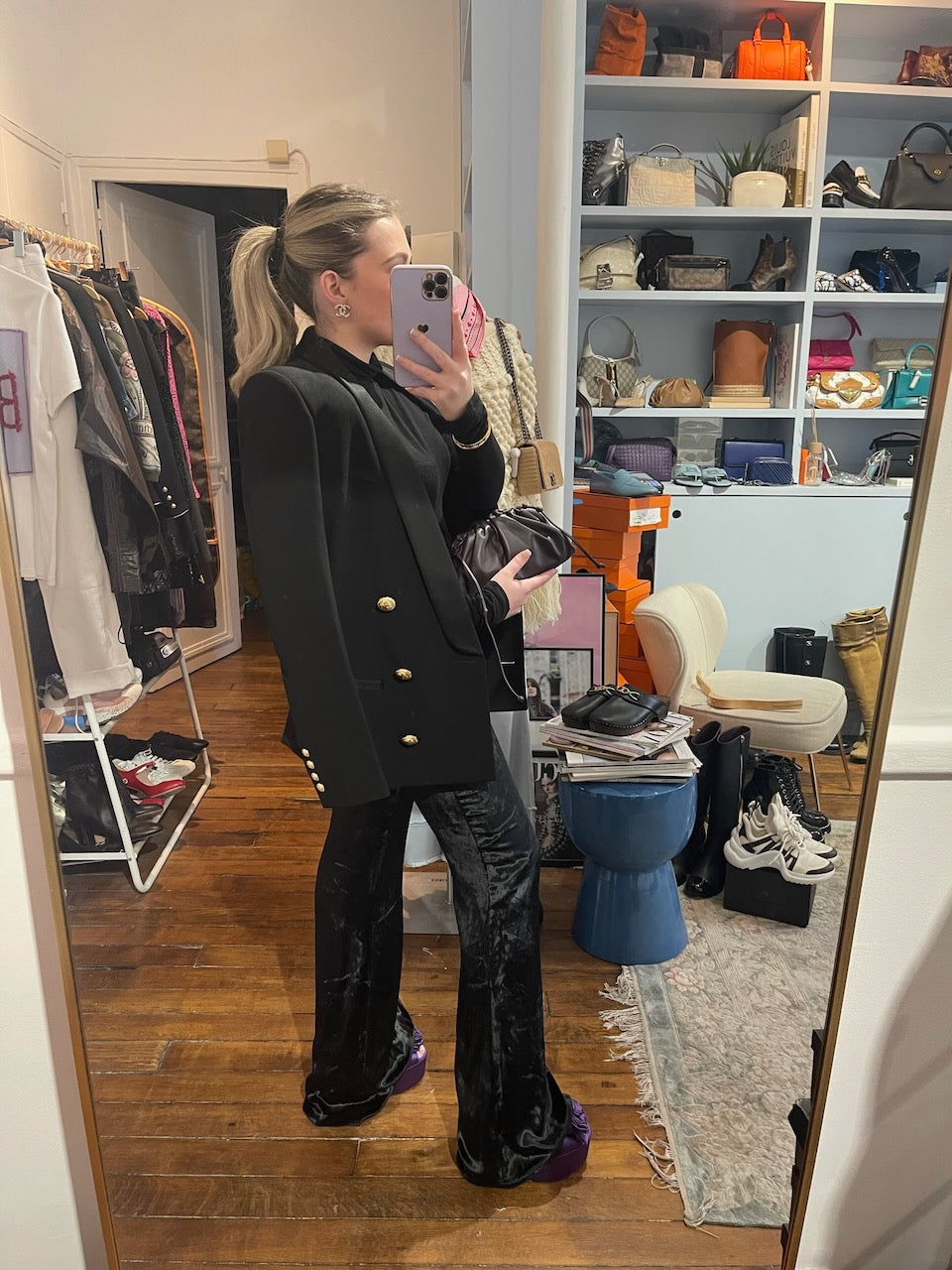 Pantalon Gucci noir T.36