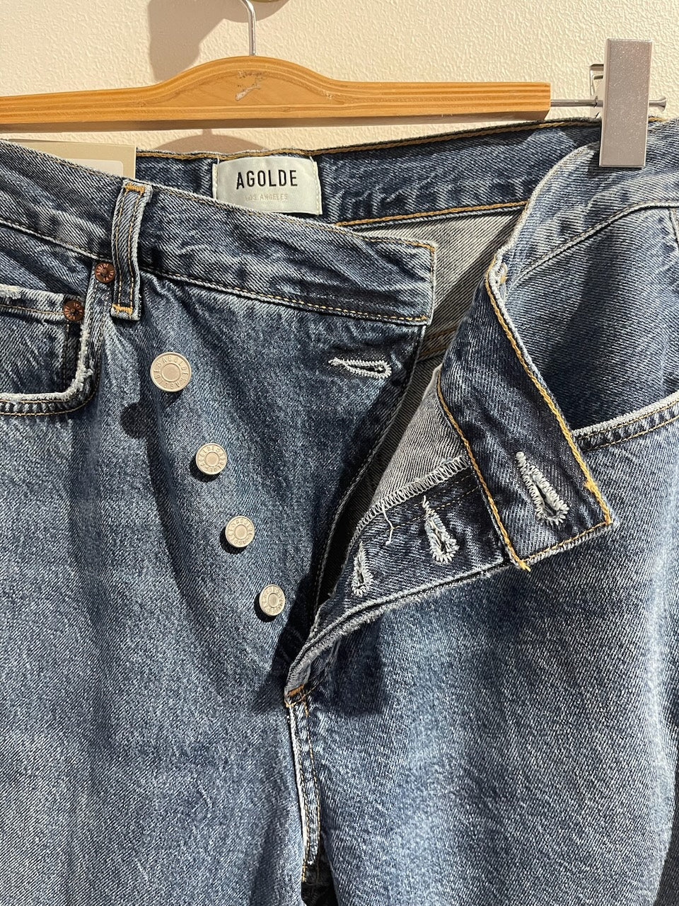 Jeans Agolde bleu T.27 NEUF
