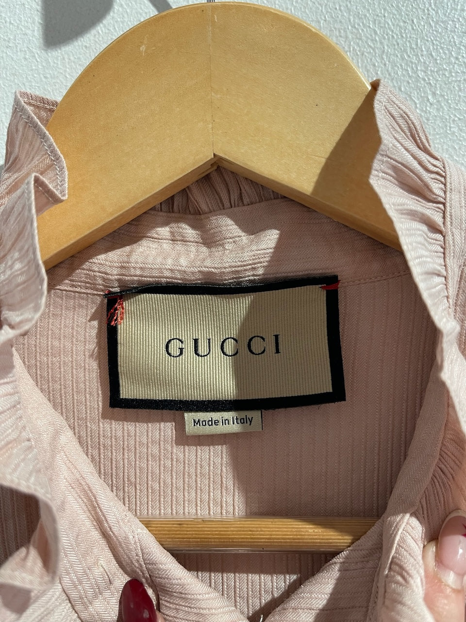 Chemisier Gucci rose T.34