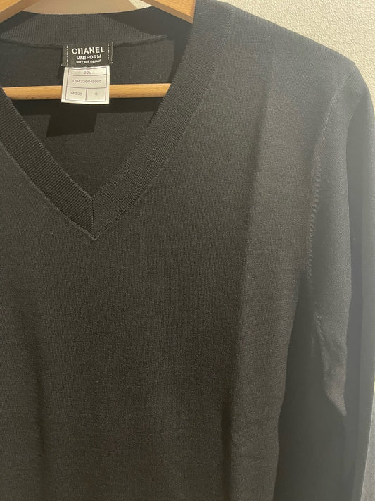 Pull Chanel noir T.S NEUF
