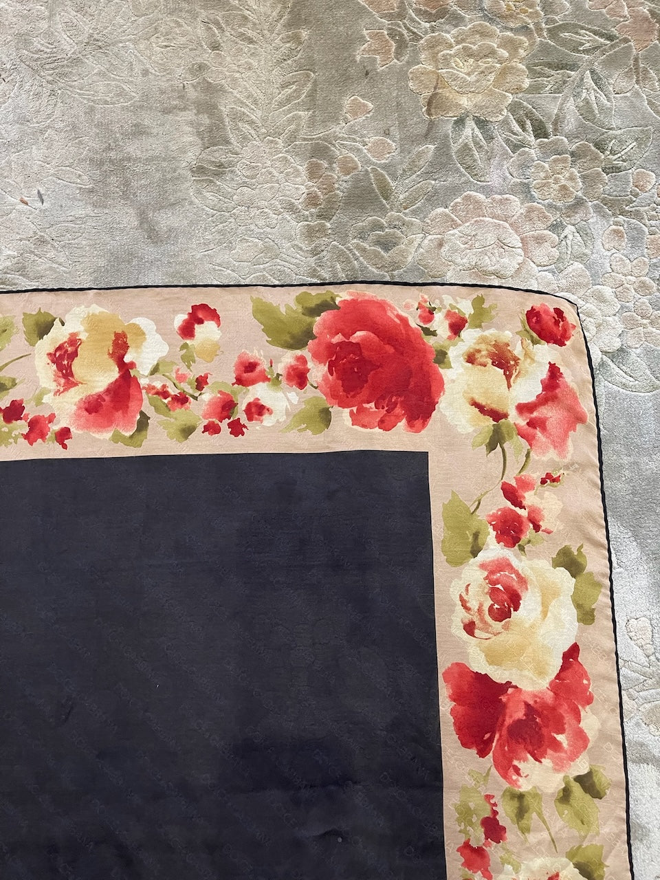 Foulard Dolce & Gabbana noir