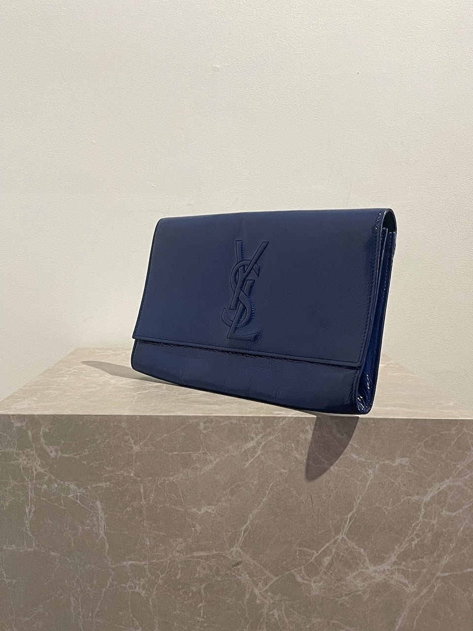 Pochette Saint Laurent bleue