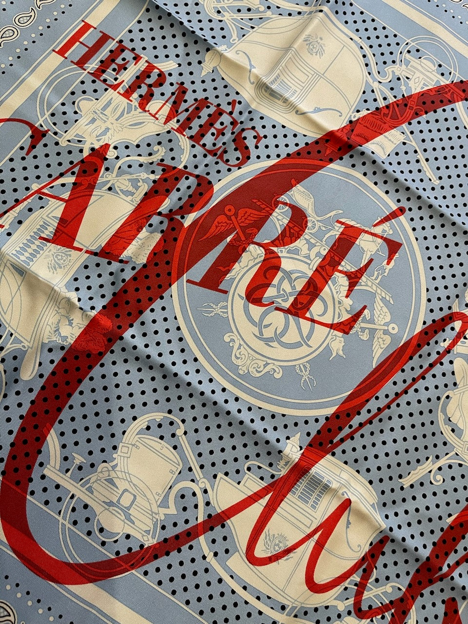 Carré 55 Hermes "Ex-Libris" Bandana NEUF