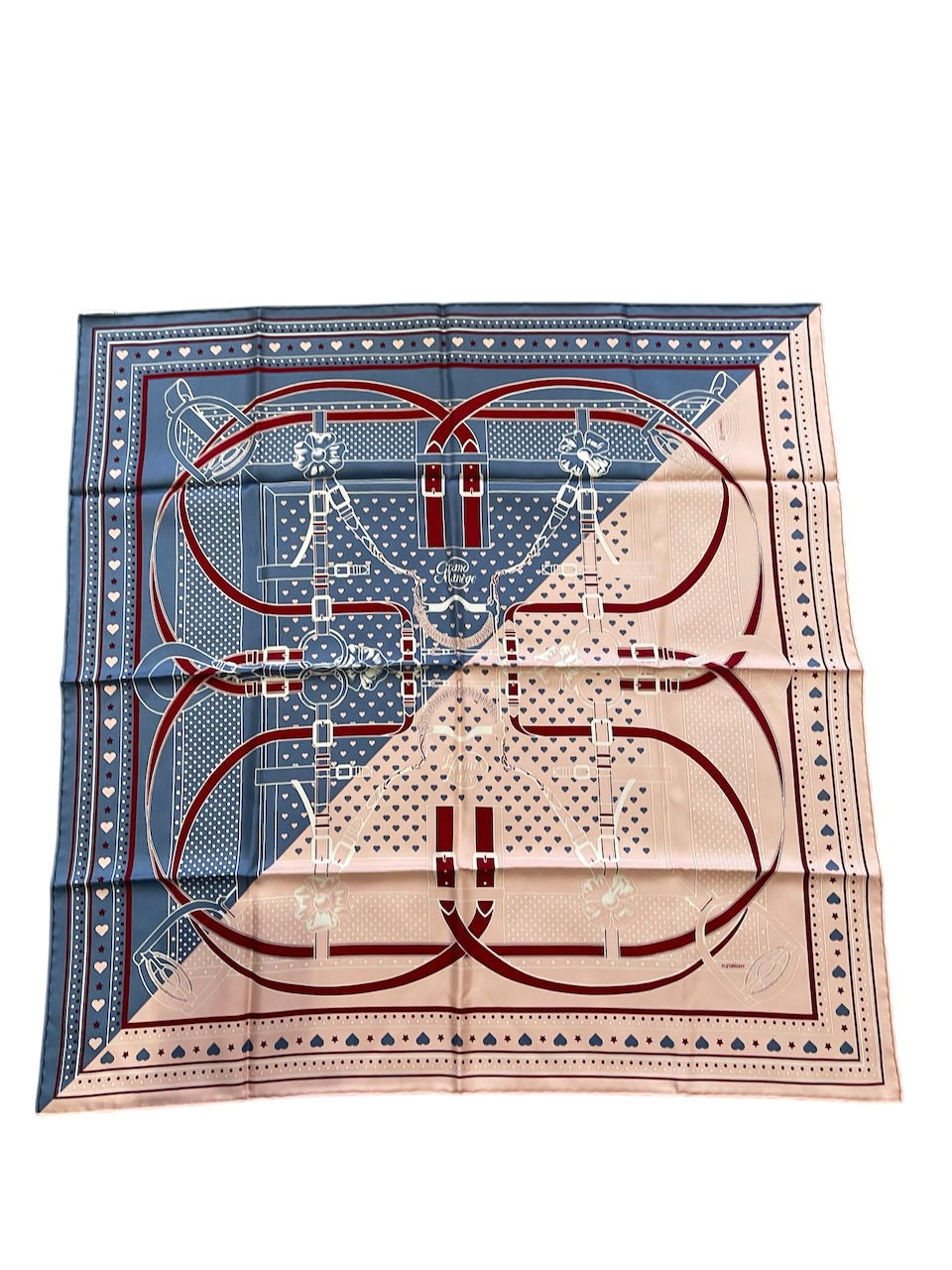 Foulard Hermes "Grand Manège Bandana" NEUF
