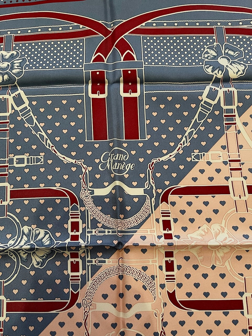 Foulard Hermes "Grand Manège Bandana" NEUF