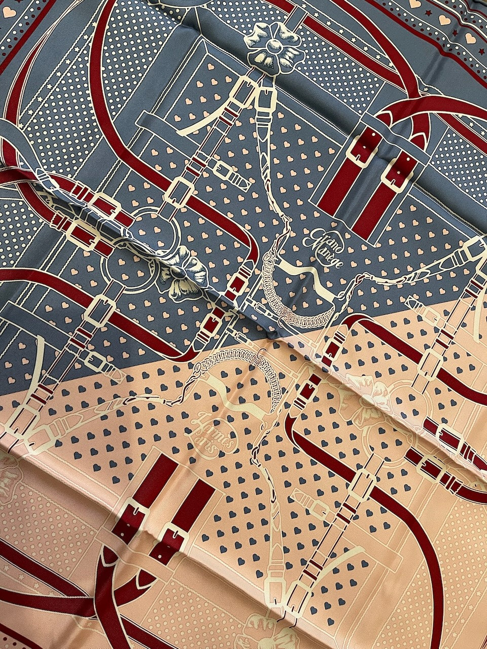 Foulard Hermes "Grand Manège Bandana" NEUF