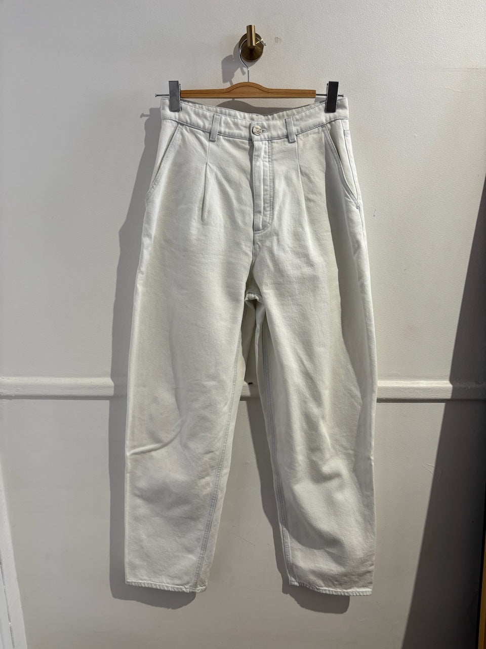 Jeans Chanel blanc T.40