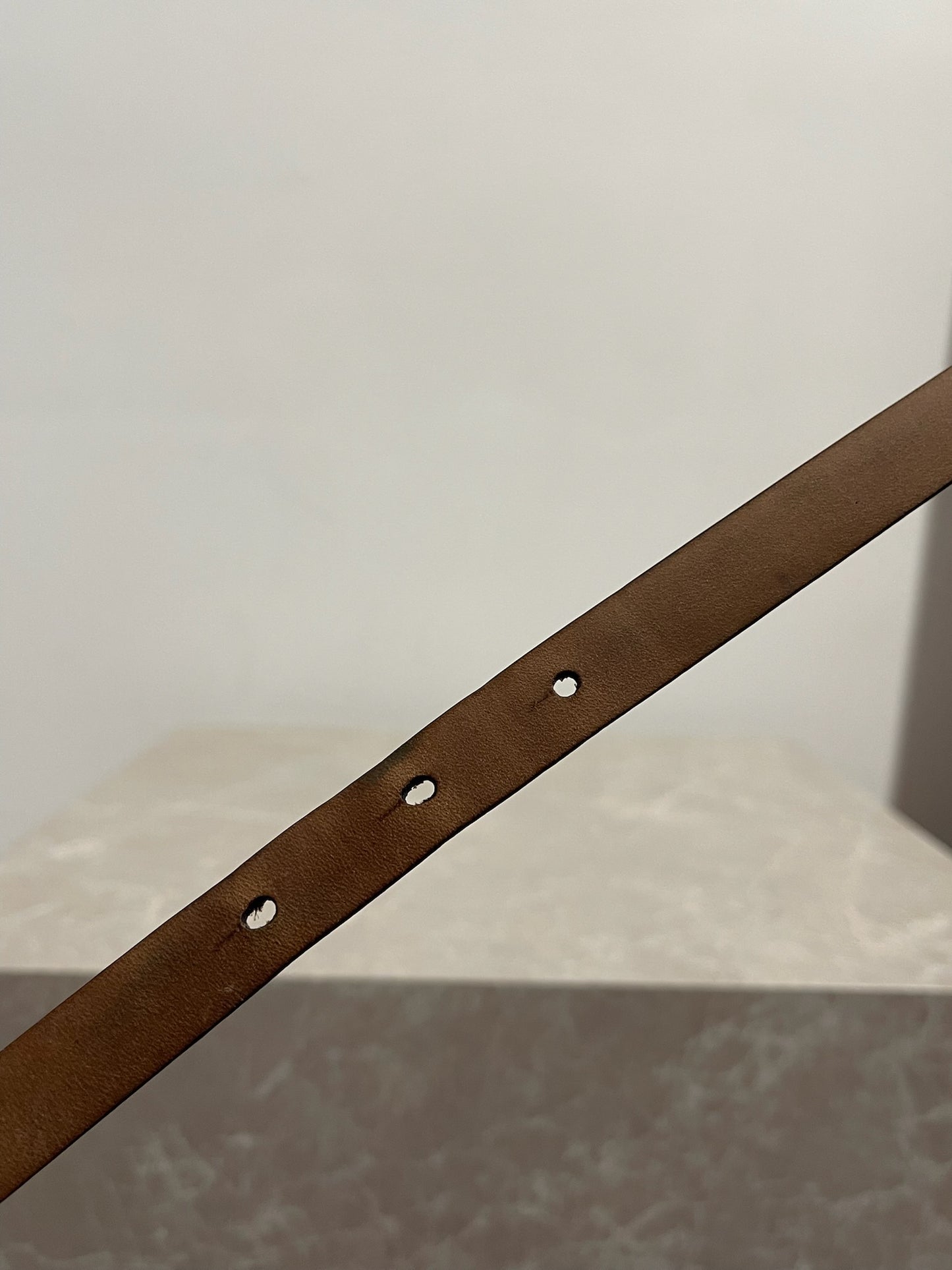 Ceinture Chanel noire CC T.80