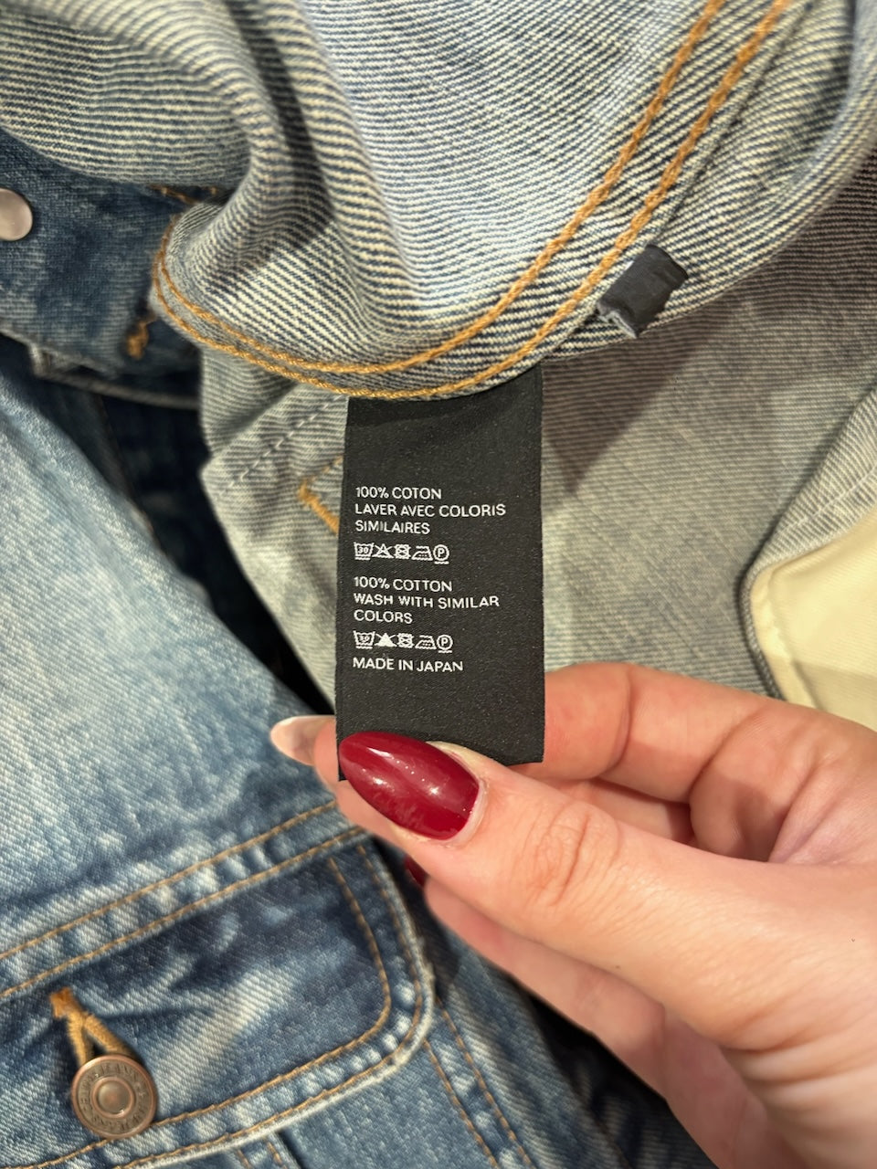Veste Céline en denim T.XS
