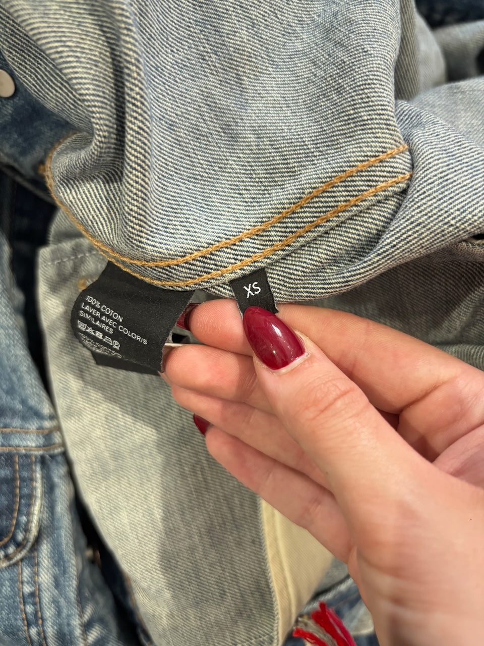 Veste Céline en denim T.XS