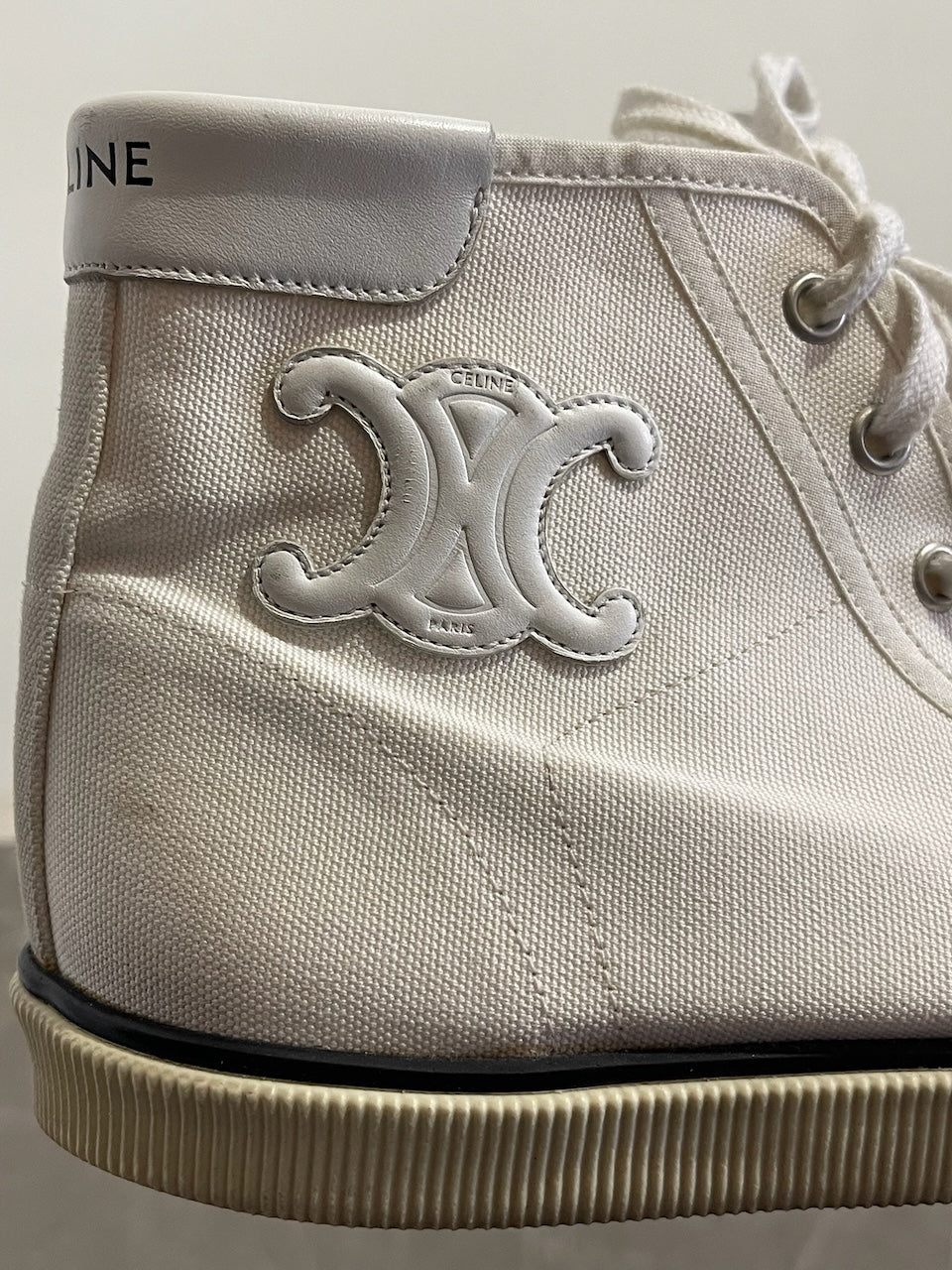 Basket Celine blanches T.40