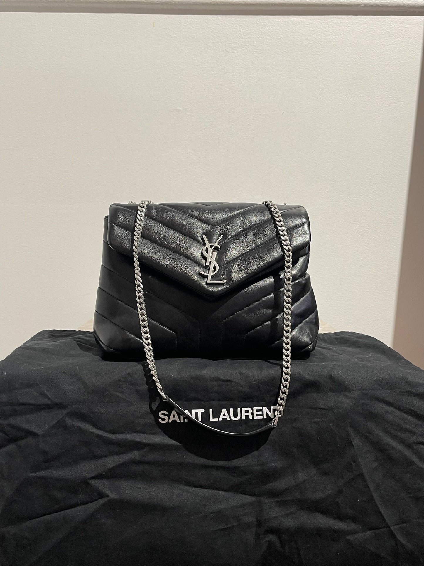 Sac Saint Laurent Loulou noir