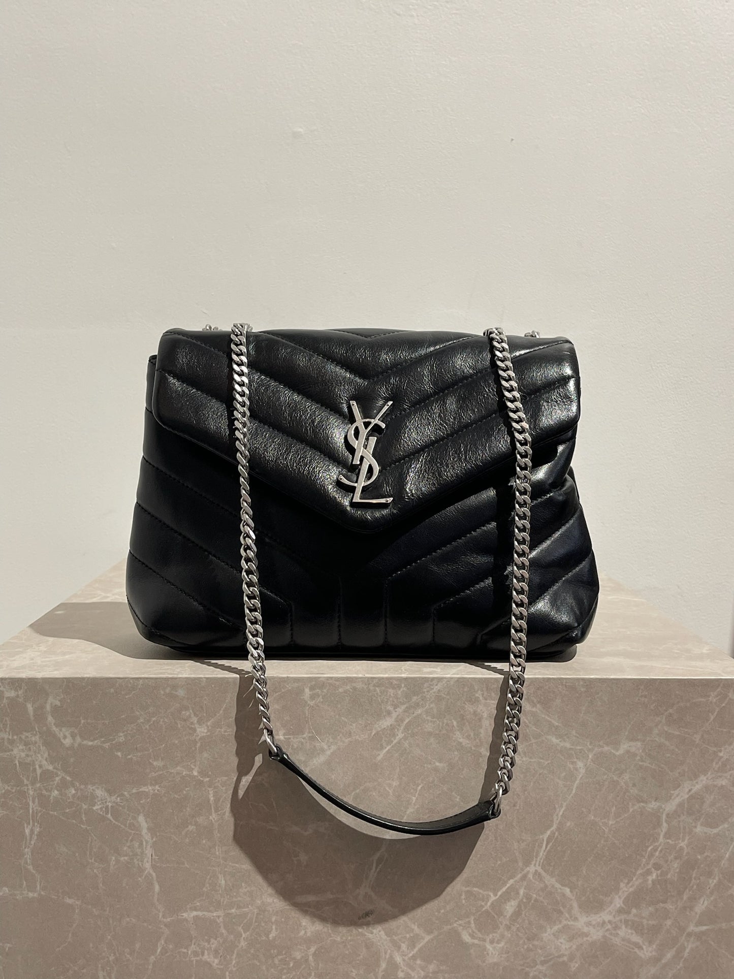 Sac Saint Laurent Loulou noir