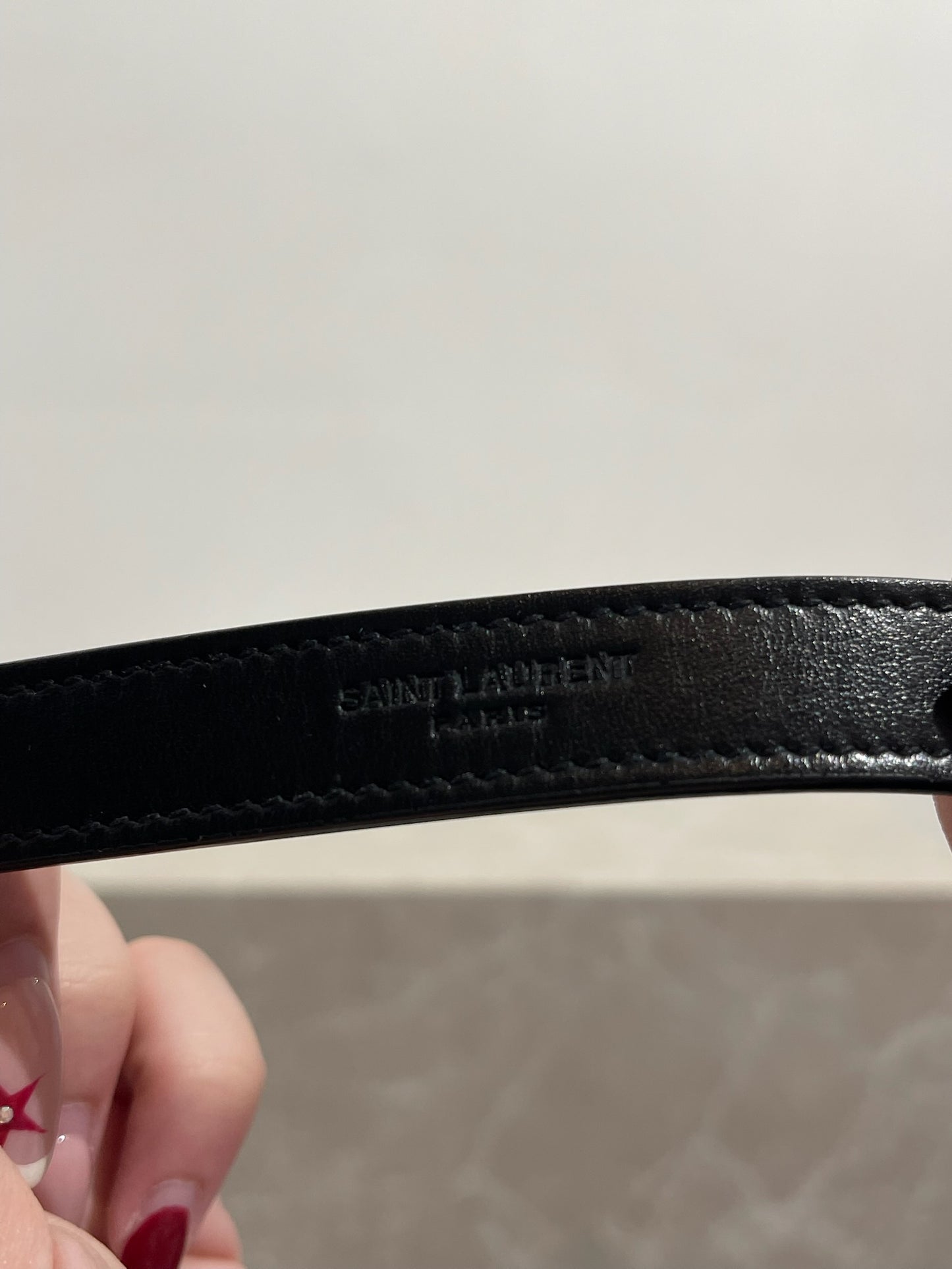 Sac Saint Laurent Loulou noir