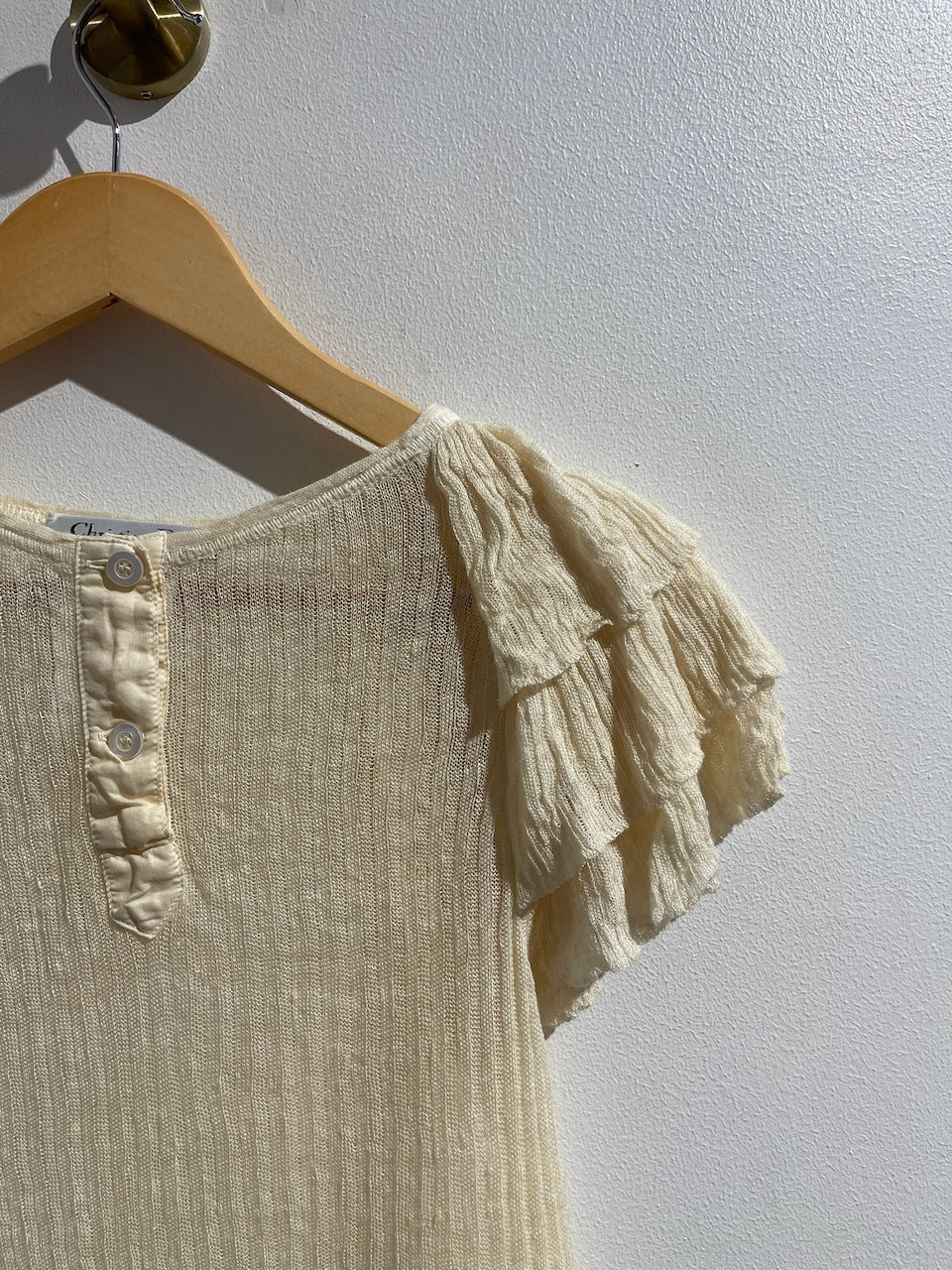 Top Dior beige T.36