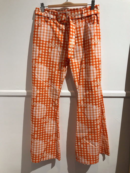 Pantalon Courrèges orange T.42