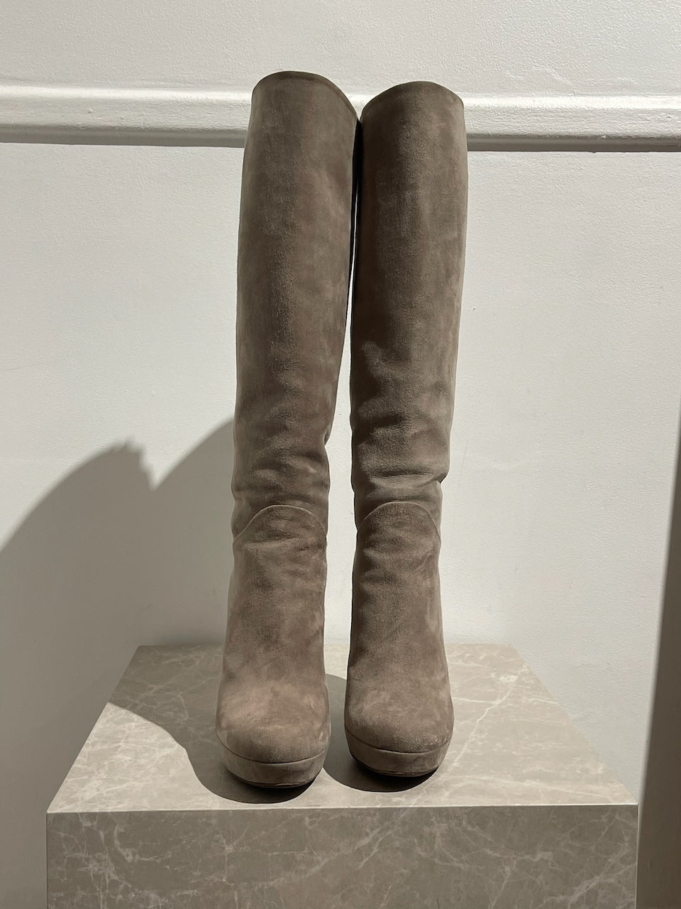 Bottes Gucci beiges T.38,5