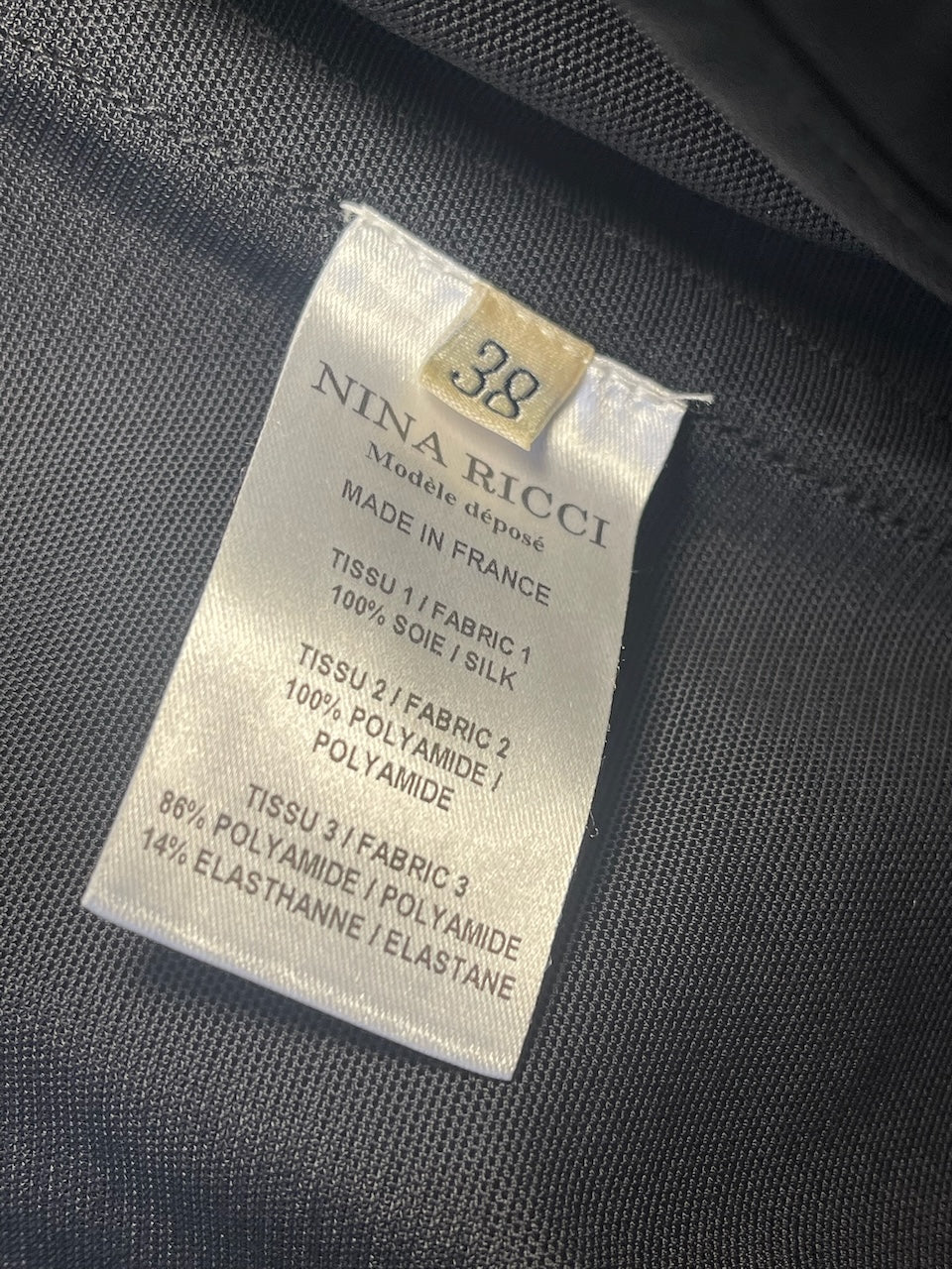 Top Nina Ricci vert T.38
