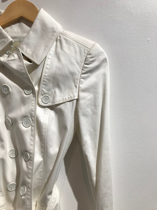 Trench Burberry blanc T.34