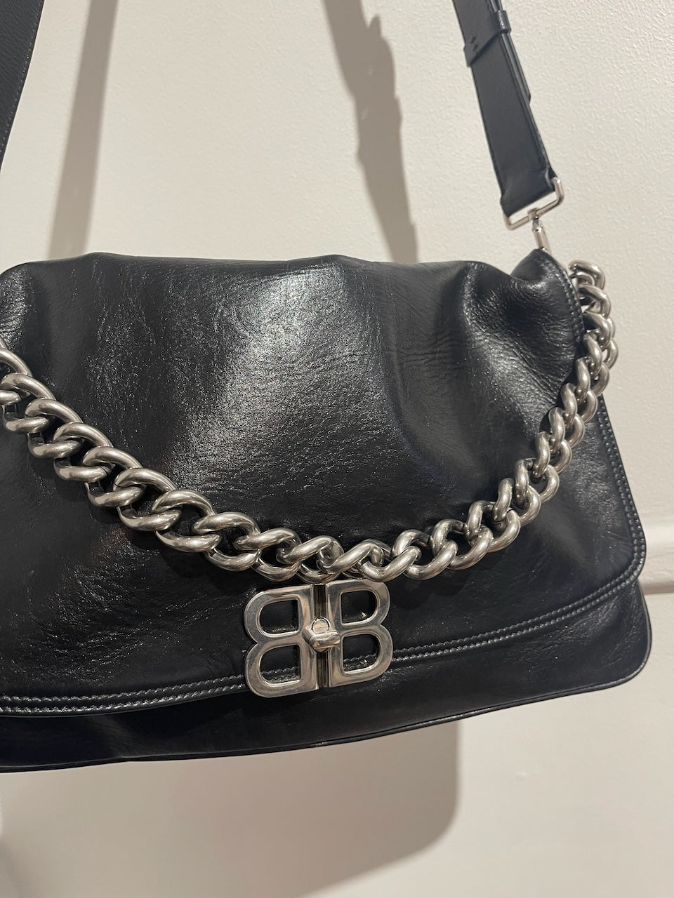 Sac Balenciaga BB Soft noir