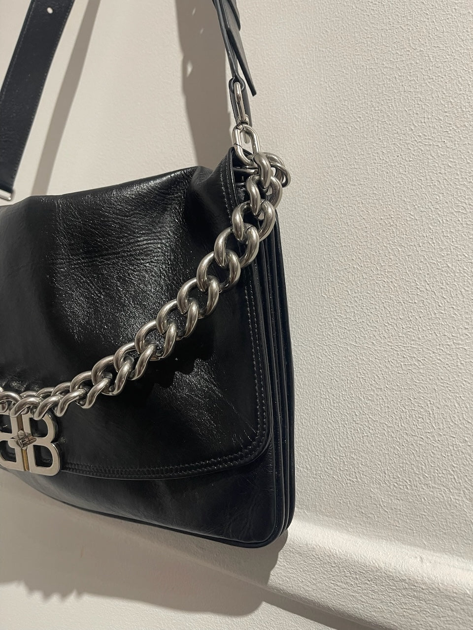 Sac Balenciaga BB Soft noir