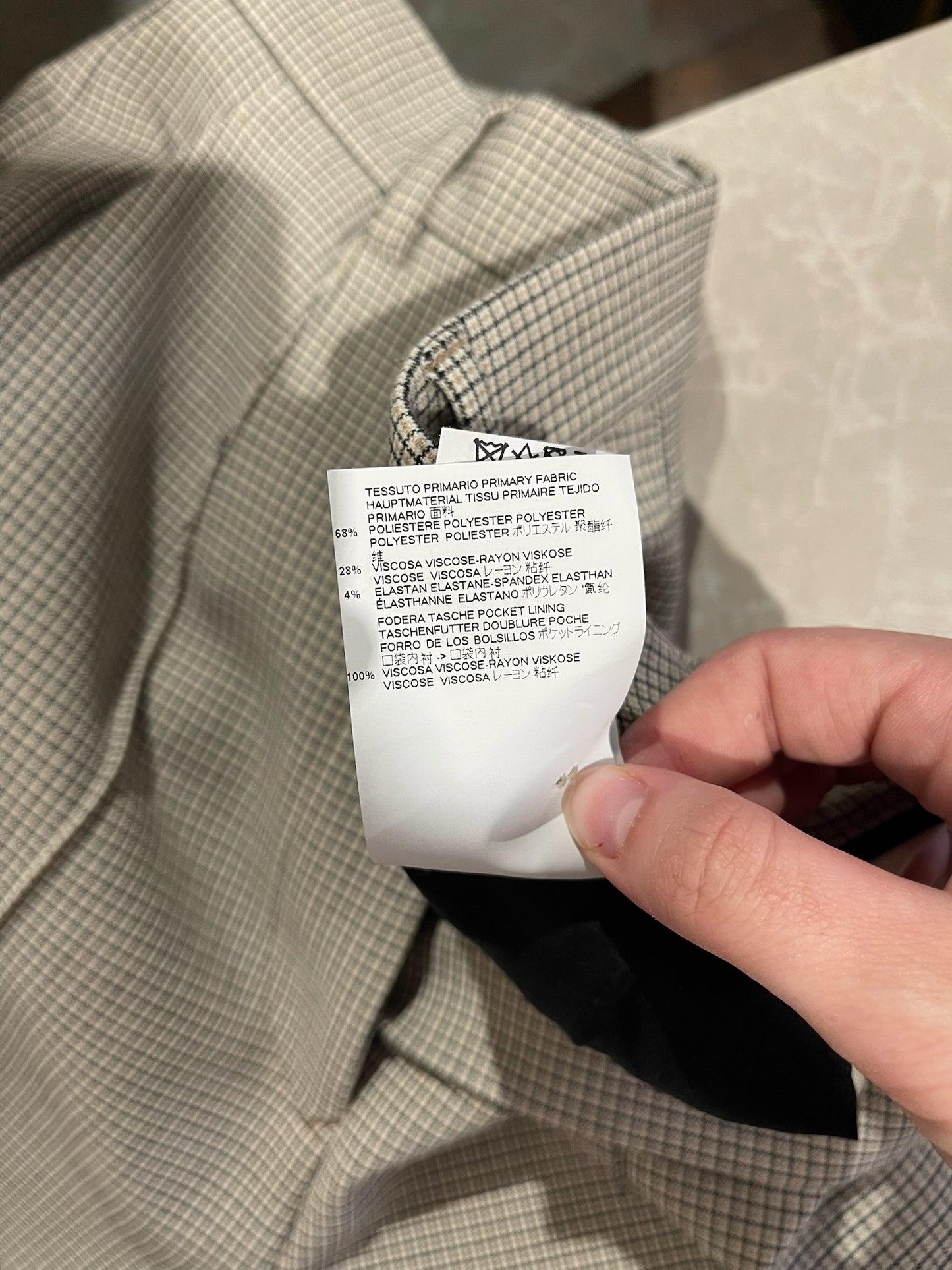 Pantalon MM6 Maison Margiela beige T.34