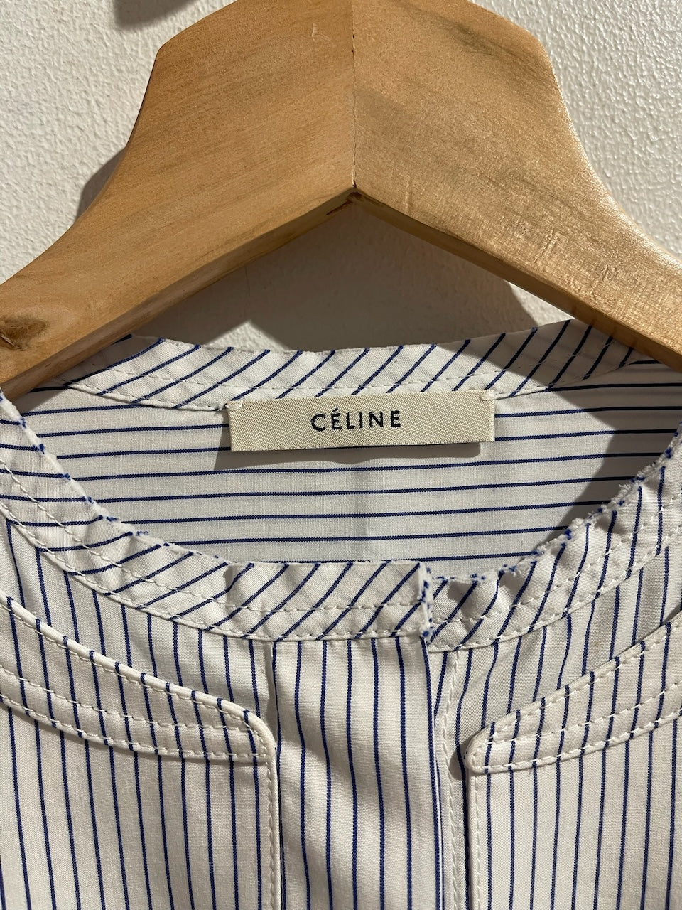 Chemise Celine rayée T.38