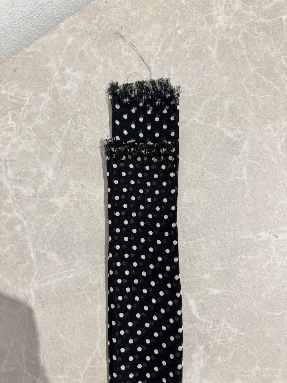 Cravate Saint Laurent noire