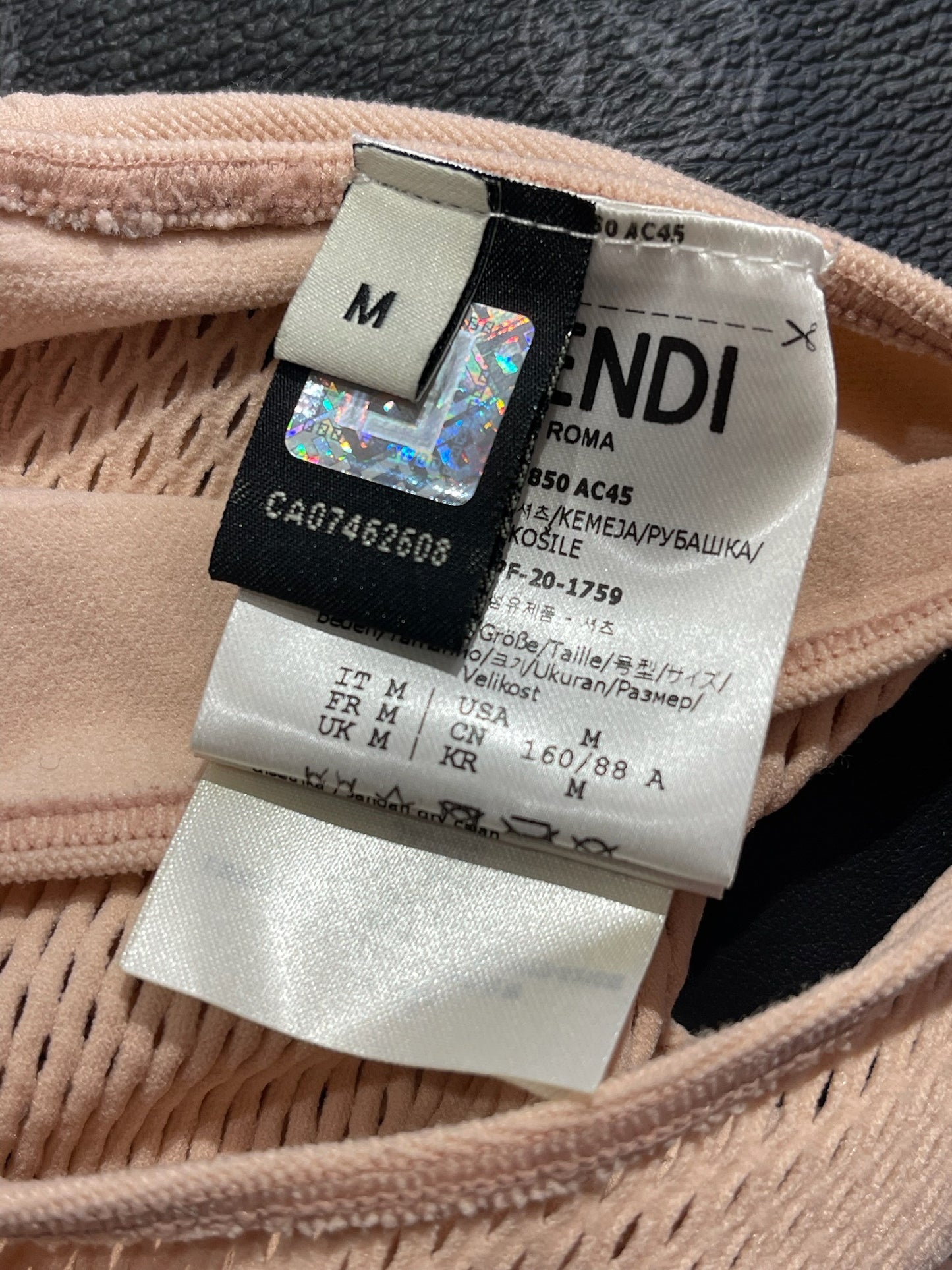 Brassière et body Fendi T.M Neuf